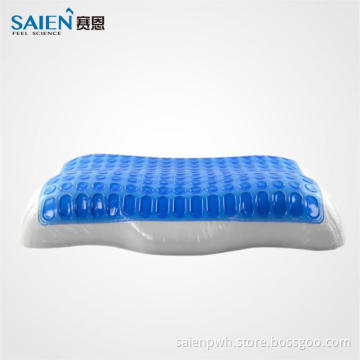 SAIEN PU gel medical neck pain rest memory foam pillow